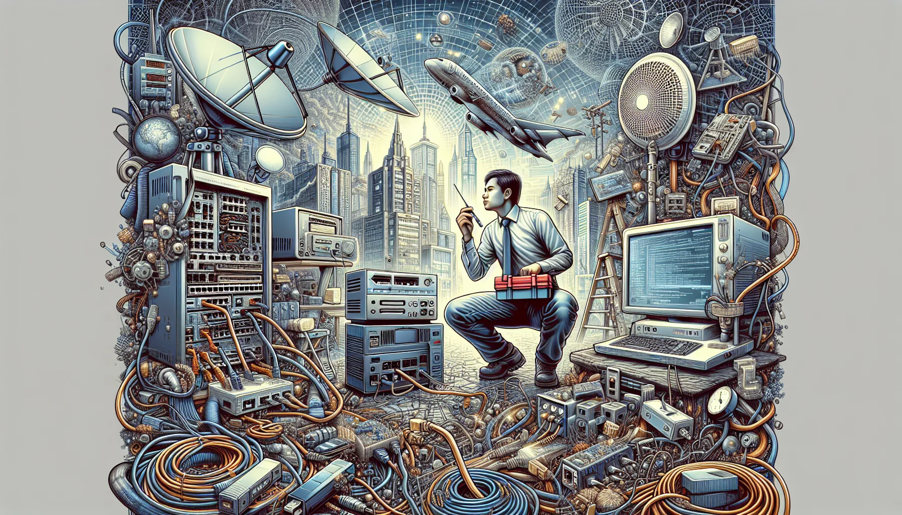 Спутниковый интернет нового поколения (Starlink и др.).